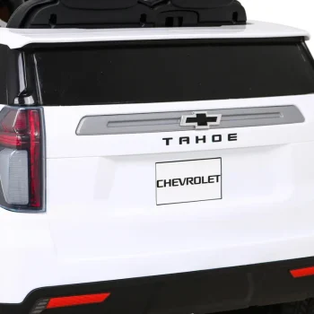 Chevrolet Tahoe Električni Automobil Za Djecu Bijeli + Daljinski Upravljač + Eva + Mp3, Bijela 13