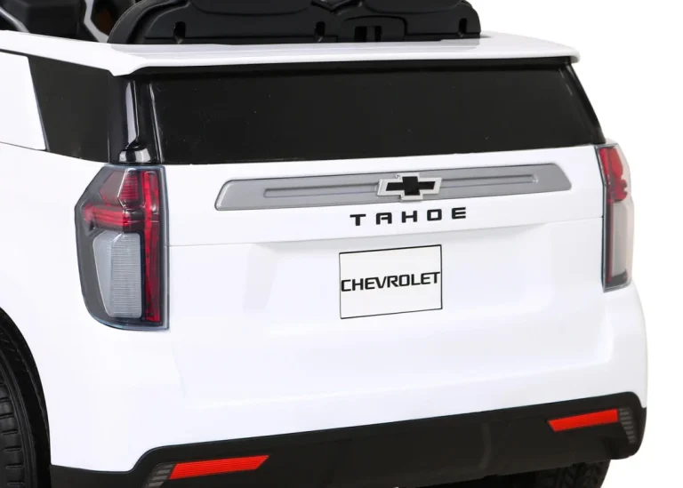 Chevrolet Tahoe Električni Automobil Za Djecu Bijeli + Daljinski Upravljač + Eva + Mp3, Bijela 13