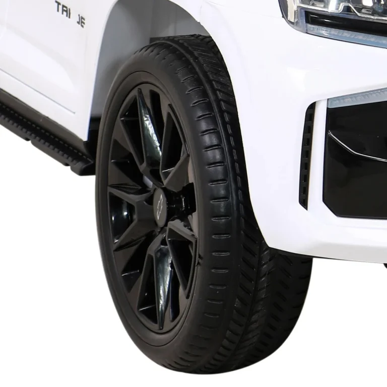 Chevrolet Tahoe Električni Automobil Za Djecu Bijeli + Daljinski Upravljač + Eva + Mp3, Bijela 14