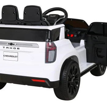 Chevrolet Tahoe Električni Automobil Za Djecu Bijeli + Daljinski Upravljač + Eva + Mp3, Bijela 9