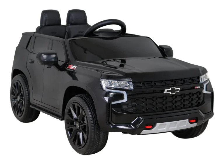 Chevrolet Tahoe Električni Automobil Za Djecu Crni + Daljinski Upravljač + Eva + Mp3 Radio + Led, Crna 10