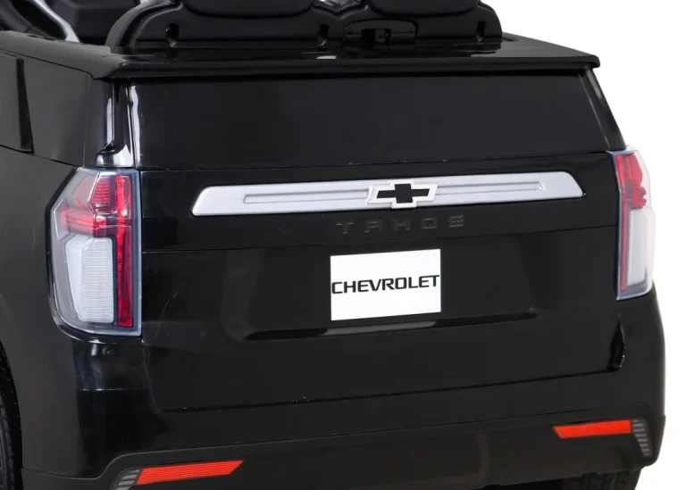 Chevrolet Tahoe Električni Automobil Za Djecu Crni + Daljinski Upravljač + Eva + Mp3 Radio + Led, Crna 13