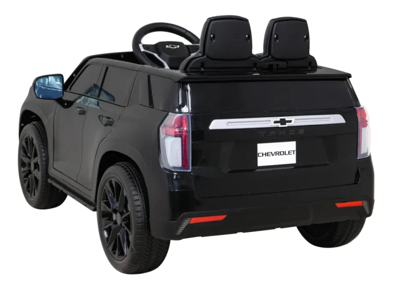 Chevrolet Tahoe Električni Automobil Za Djecu Crni + Daljinski Upravljač + Eva + Mp3 Radio + Led, Crna 5