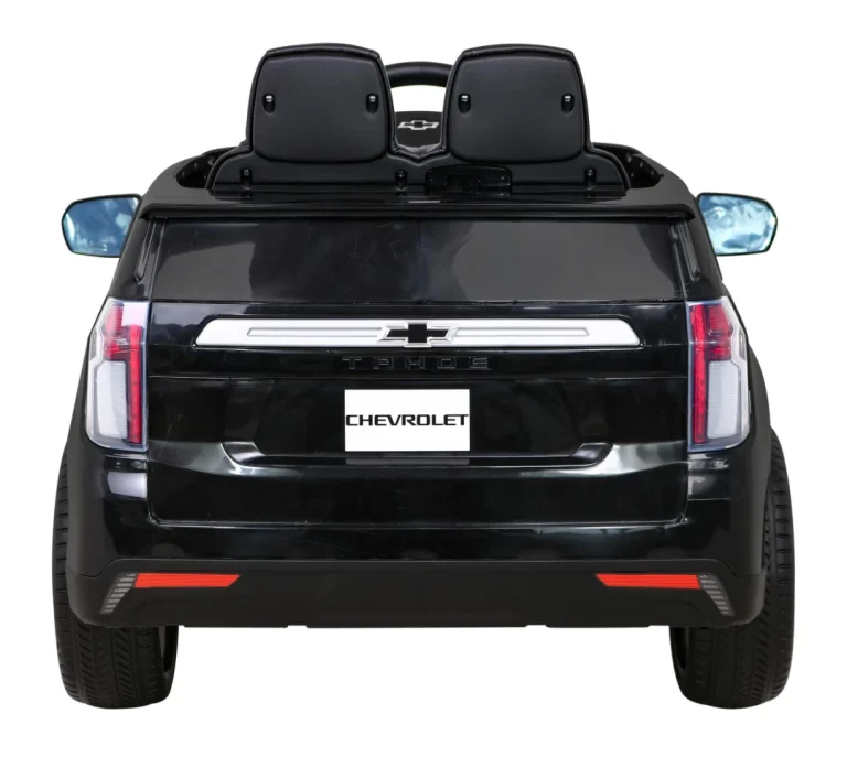 Chevrolet Tahoe Električni Automobil Za Djecu Crni + Daljinski Upravljač + Eva + Mp3 Radio + Led, Crna 6