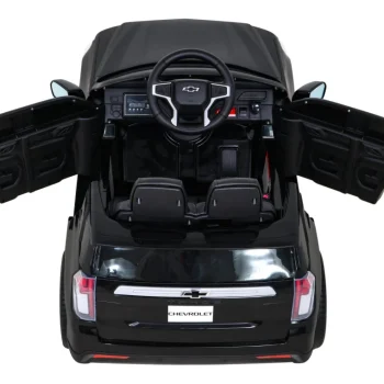 Chevrolet Tahoe Električni Automobil Za Djecu Crni + Daljinski Upravljač + Eva + Mp3 Radio + Led, Crna 7