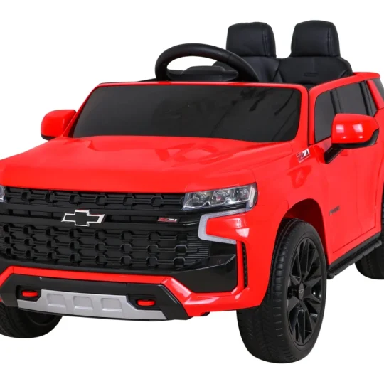 Chevrolet Tahoe Električni Automobil Za Djecu Crveni + Daljinski Upravljač + Eva + Mp3, Crvena 1