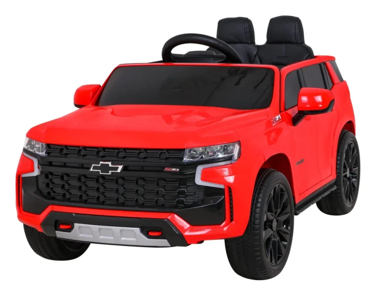 Chevrolet Tahoe Električni Automobil Za Djecu Crveni + Daljinski Upravljač + Eva + Mp3, Crvena 1