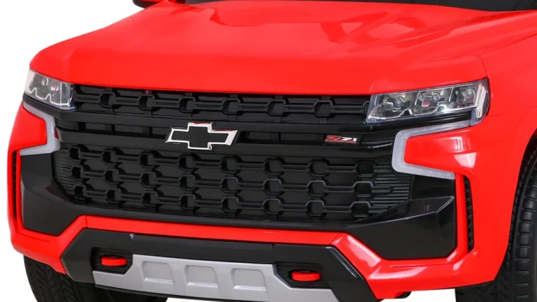 Chevrolet Tahoe Električni Automobil Za Djecu Crveni + Daljinski Upravljač + Eva + Mp3, Crvena 12