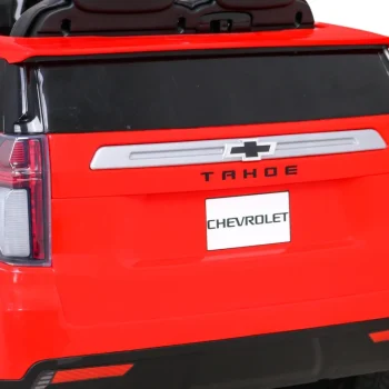Chevrolet Tahoe Električni Automobil Za Djecu Crveni + Daljinski Upravljač + Eva + Mp3, Crvena 13