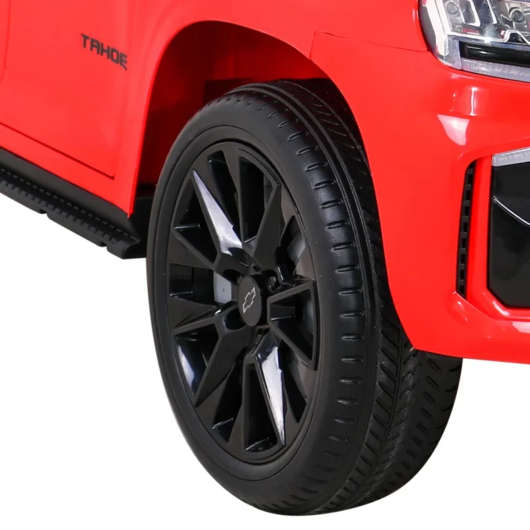 Chevrolet Tahoe Električni Automobil Za Djecu Crveni + Daljinski Upravljač + Eva + Mp3, Crvena 14