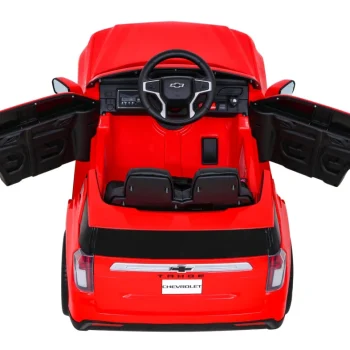 Chevrolet Tahoe Električni Automobil Za Djecu Crveni + Daljinski Upravljač + Eva + Mp3, Crvena 7