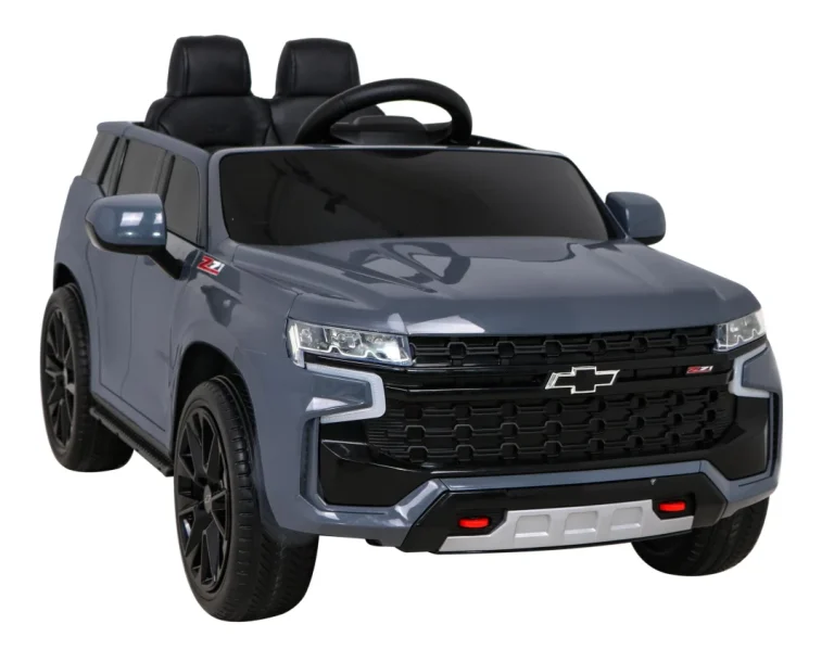 Chevrolet Tahoe Električni Automobil Za Djecu Sivi + Daljinski Upravljač + Eva + Mp3 Radio + Led, Crna 10