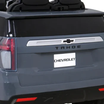 Chevrolet Tahoe Električni Automobil Za Djecu Sivi + Daljinski Upravljač + Eva + Mp3 Radio + Led, Crna 13