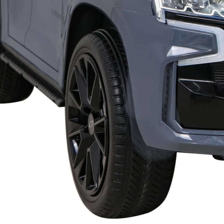 Chevrolet Tahoe Električni Automobil Za Djecu Sivi + Daljinski Upravljač + Eva + Mp3 Radio + Led, Crna 14