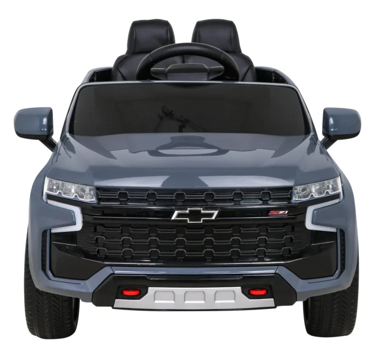 Chevrolet Tahoe Električni Automobil Za Djecu Sivi + Daljinski Upravljač + Eva + Mp3 Radio + Led, Crna 3