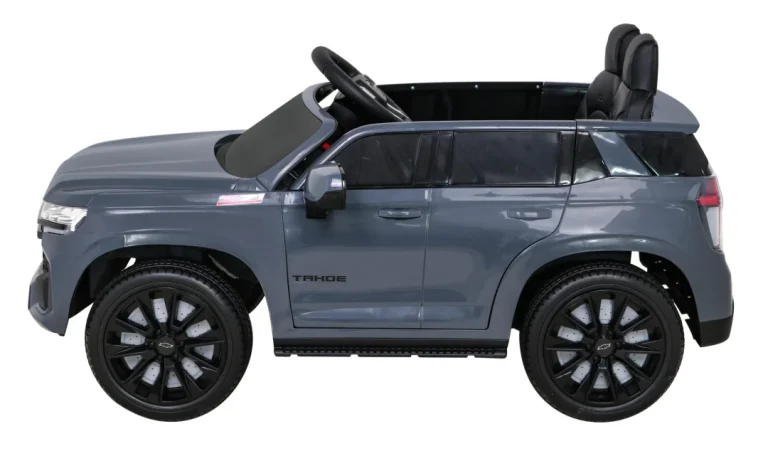 Chevrolet Tahoe Električni Automobil Za Djecu Sivi + Daljinski Upravljač + Eva + Mp3 Radio + Led, Crna 4
