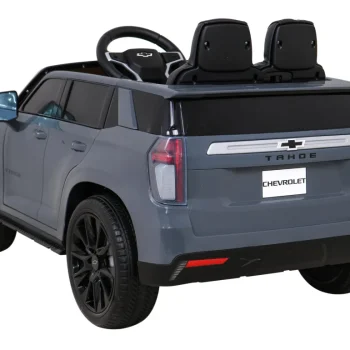Chevrolet Tahoe Električni Automobil Za Djecu Sivi + Daljinski Upravljač + Eva + Mp3 Radio + Led, Crna 5