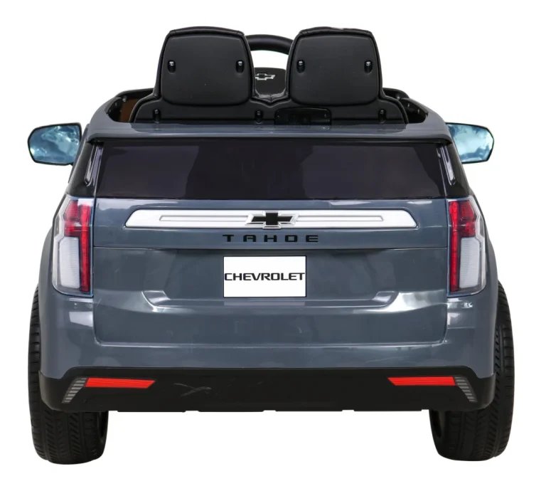 Chevrolet Tahoe Električni Automobil Za Djecu Sivi + Daljinski Upravljač + Eva + Mp3 Radio + Led, Crna 6