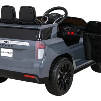 Chevrolet Tahoe Električni Automobil Za Djecu Sivi + Daljinski Upravljač + Eva + Mp3 Radio + Led, Crna 9