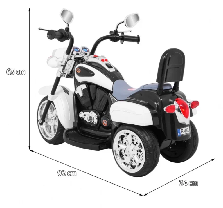 Chopper Nightbike Bijela Motor Na Akumulator 2