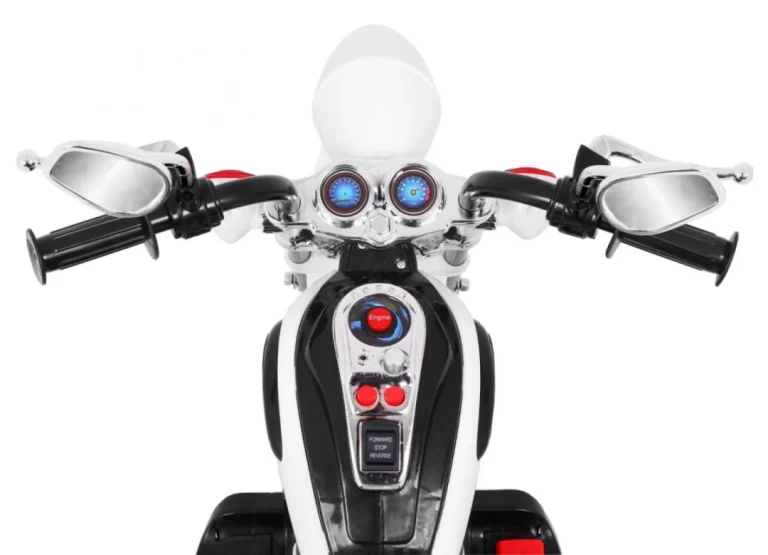 Chopper Nightbike Bijela Motor Na Akumulator 8