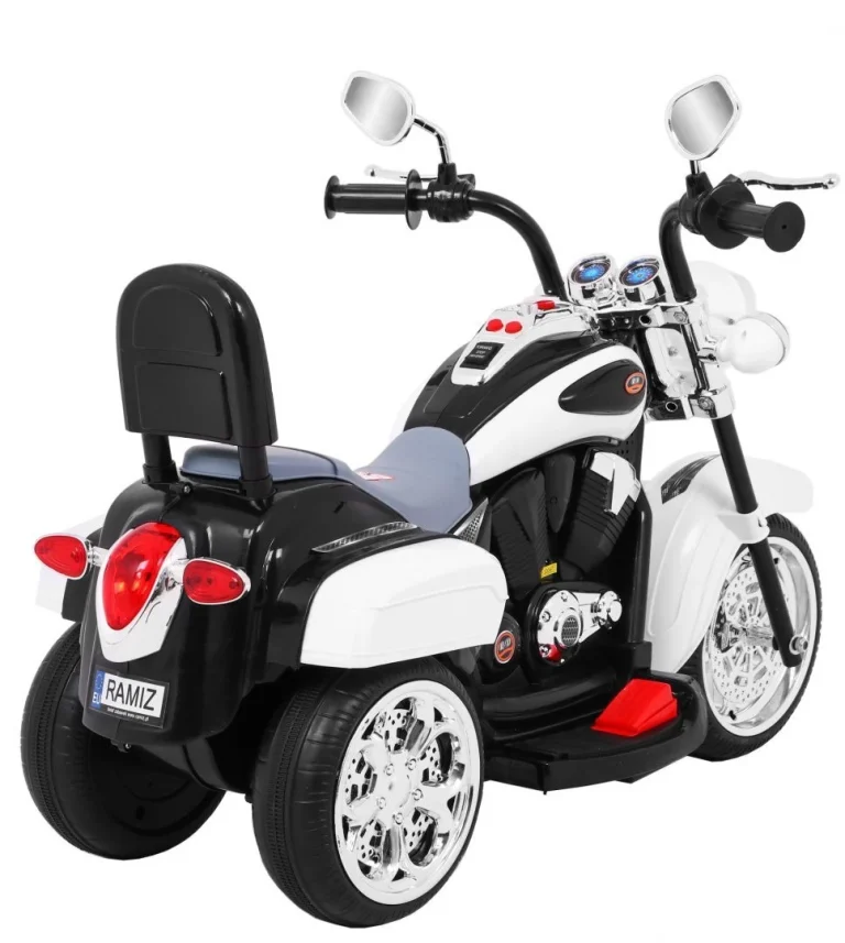 Chopper Nightbike Bijela Motor Na Akumulator 9
