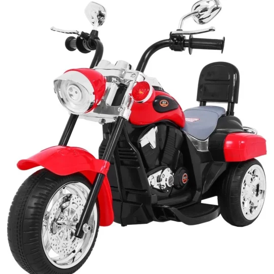Chopper Nightbike Motocikl Na Akumulator, Crveni Motor Na Akumulator 1