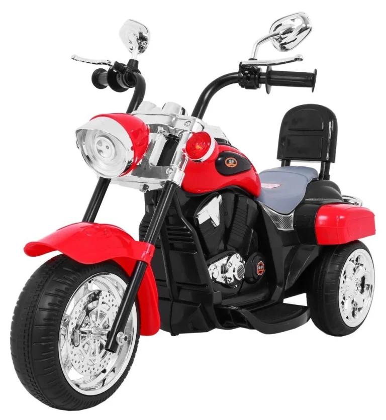 Chopper Nightbike Motocikl Na Akumulator, Crveni Motor Na Akumulator 1