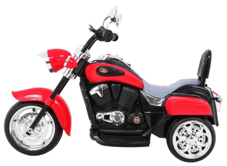 Chopper Nightbike Motocikl Na Akumulator, Crveni Motor Na Akumulator 4