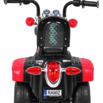 Chopper Nightbike Motocikl Na Akumulator, Crveni Motor Na Akumulator 5