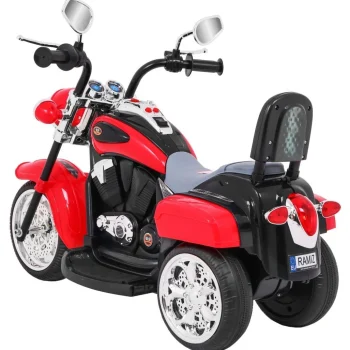 Chopper Nightbike Motocikl Na Akumulator, Crveni Motor Na Akumulator 6