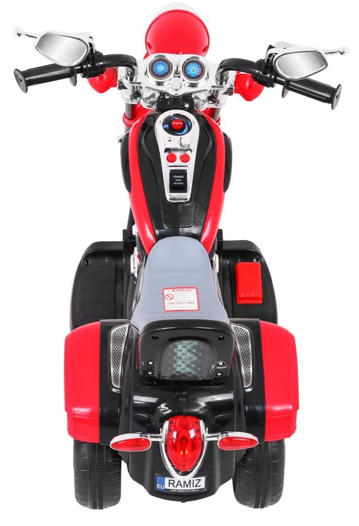 Chopper Nightbike Motocikl Na Akumulator, Crveni Motor Na Akumulator 7
