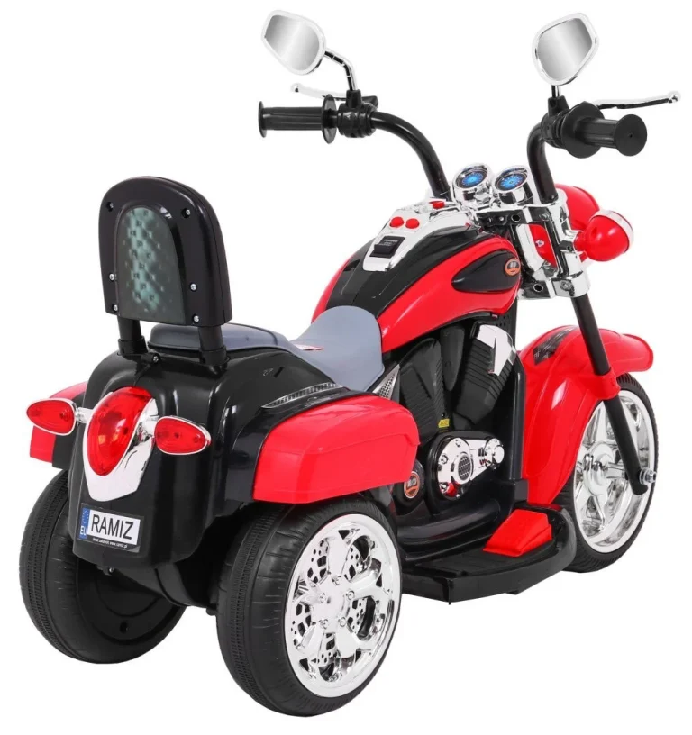 Chopper Nightbike Motocikl Na Akumulator, Crveni Motor Na Akumulator 8