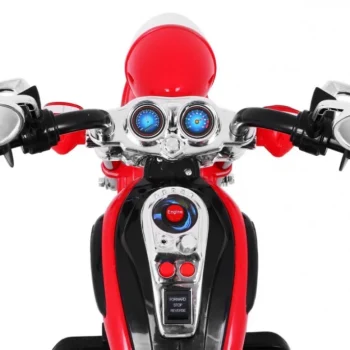 Chopper Nightbike Motocikl Na Akumulator, Crveni Motor Na Akumulator 9