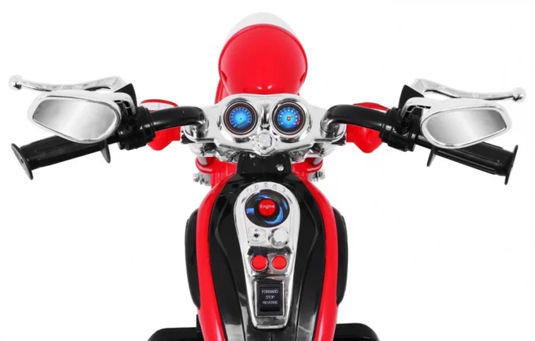 Chopper Nightbike Motocikl Na Akumulator, Crveni Motor Na Akumulator 9