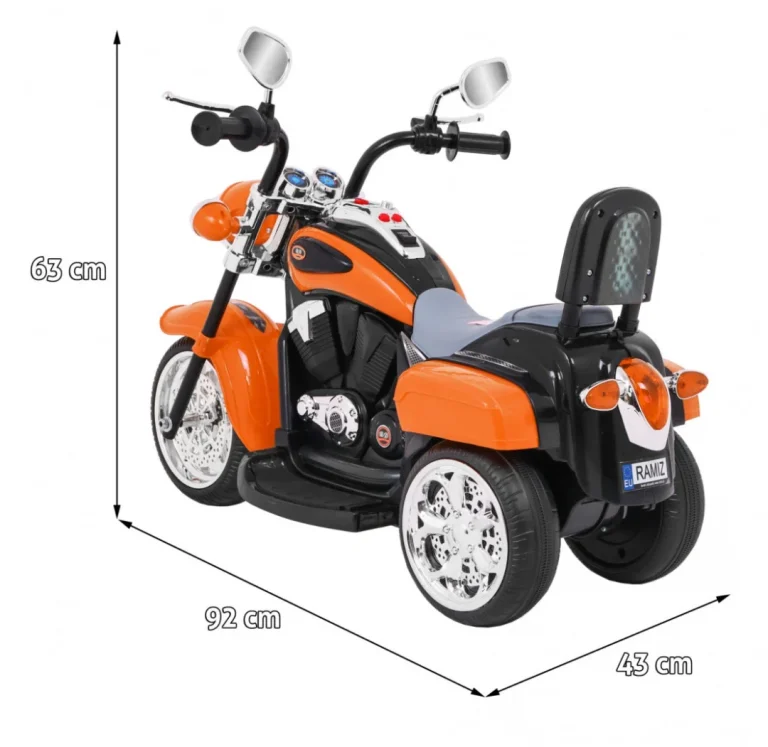 Chopper Nightbike Na Akumulator, Narančasti Motor Na Akumulator 2
