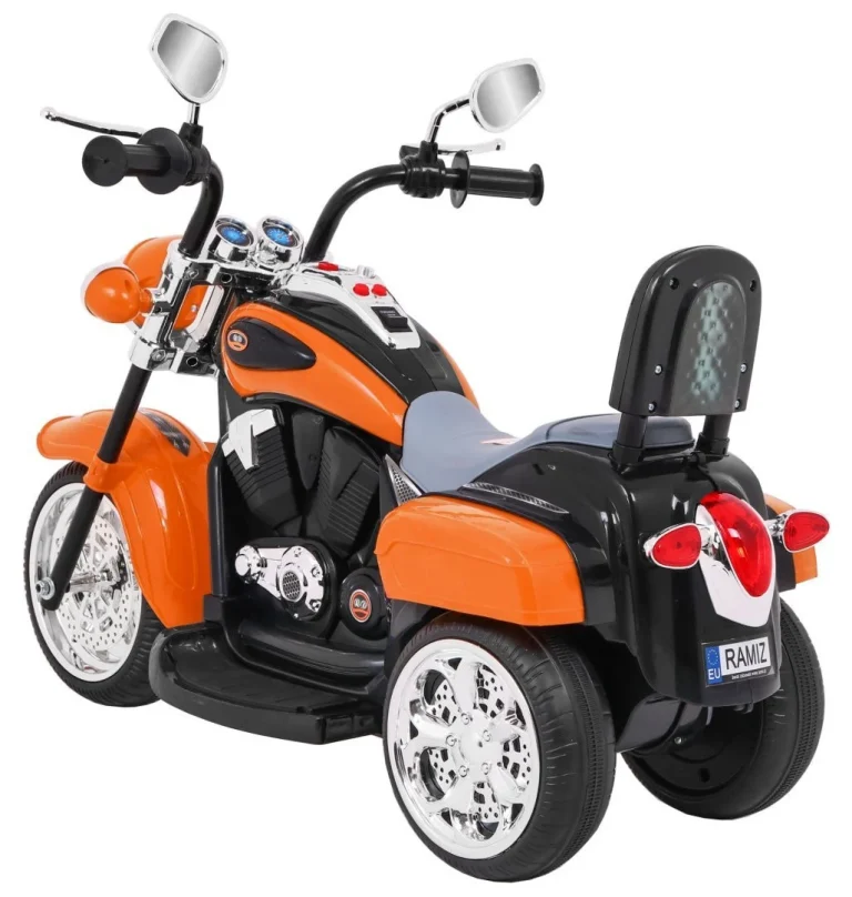Chopper Nightbike Na Akumulator, Narančasti Motor Na Akumulator 4