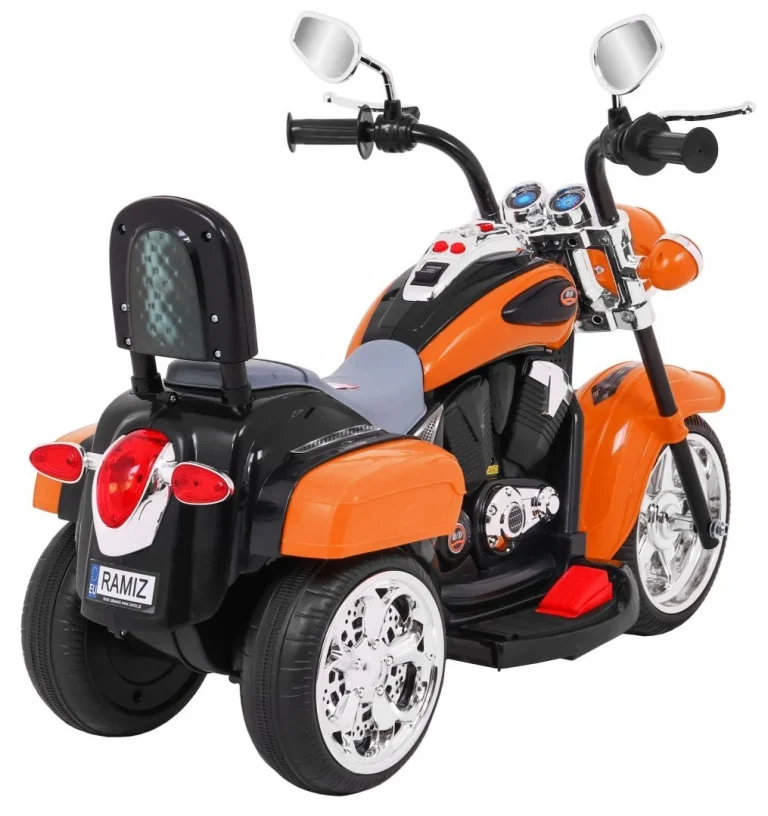 Chopper Nightbike Na Akumulator, Narančasti Motor Na Akumulator 7
