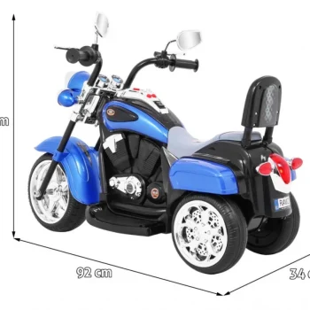 Chopper Nightbike Na Akumulator, Plavi Motor Na Akumulator 2