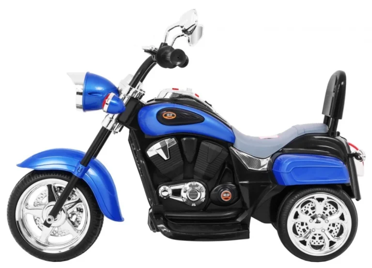 Chopper Nightbike Na Akumulator, Plavi Motor Na Akumulator 4