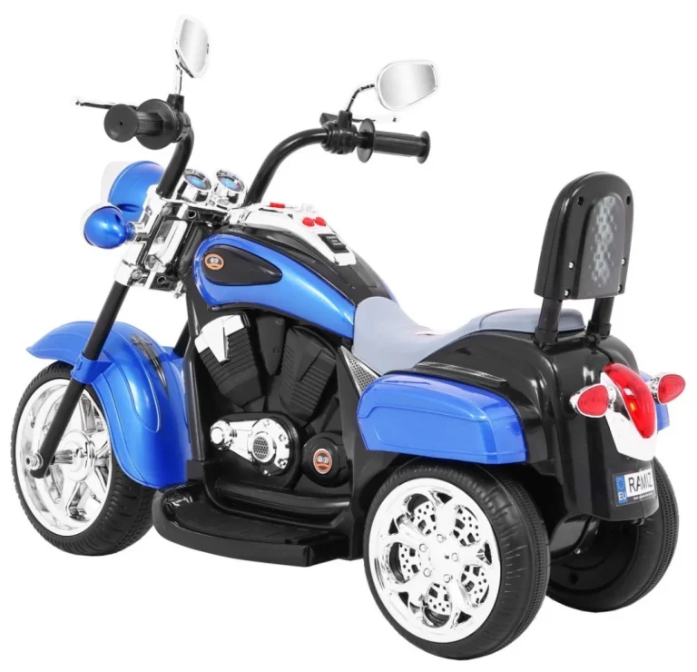 Chopper Nightbike Na Akumulator, Plavi Motor Na Akumulator 5