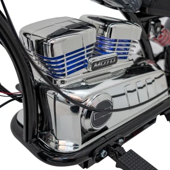 Chopper Warrior Motocikl Siva Motor Na Akumulator 17
