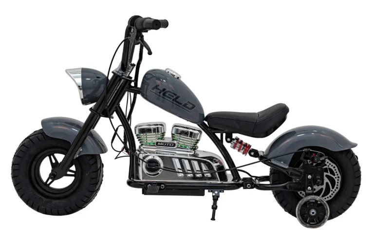 Chopper Warrior Motocikl Siva Motor Na Akumulator 6