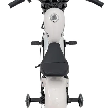 Chopper Warrior Motocikl Vozilo Bijela Boja Motor Na Akumulator 10
