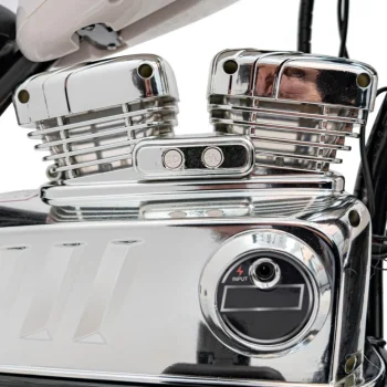Chopper Warrior Motocikl Vozilo Bijela Boja Motor Na Akumulator 14