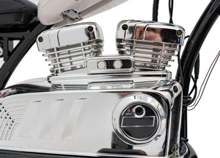 Chopper Warrior Motocikl Vozilo Bijela Boja Motor Na Akumulator 14