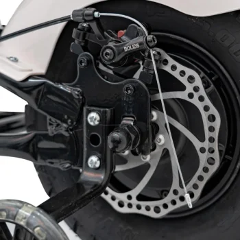 Chopper Warrior Motocikl Vozilo Bijela Boja Motor Na Akumulator 16