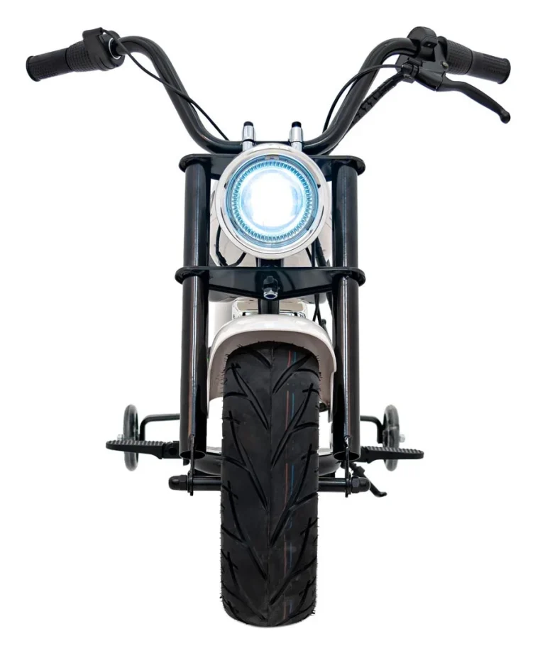 Chopper Warrior Motocikl Vozilo Bijela Boja Motor Na Akumulator 4