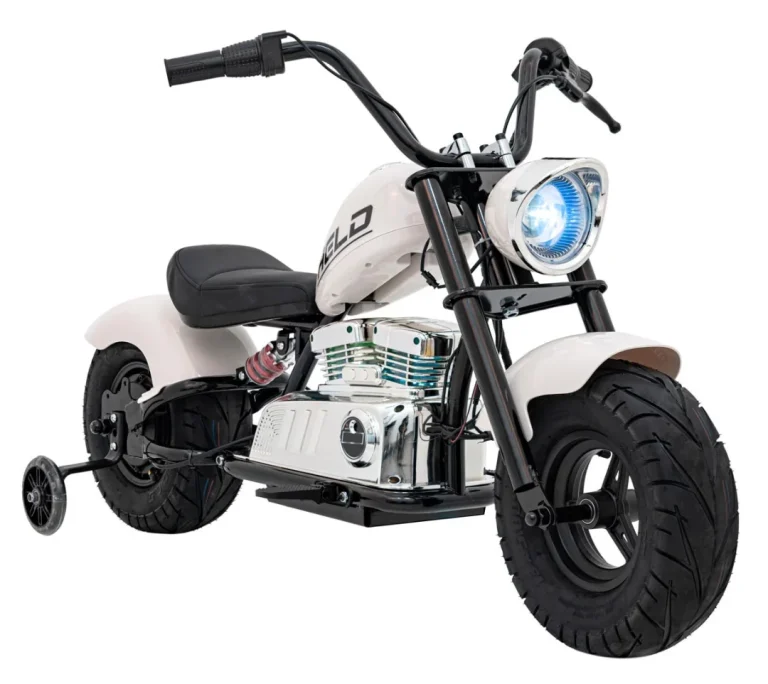Chopper Warrior Motocikl Vozilo Bijela Boja Motor Na Akumulator 5