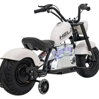 Chopper Warrior Motocikl Vozilo Bijela Boja Motor Na Akumulator 9